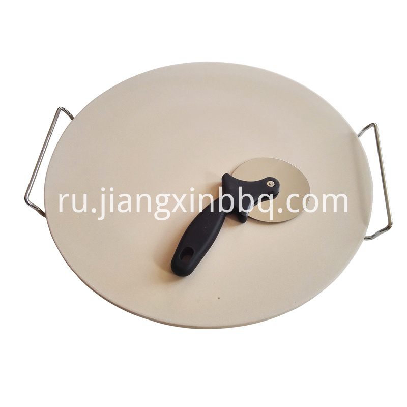 16-дюймовый натуральный белый камень для пиццы 16 Inch Natural White Pizza Stone Set